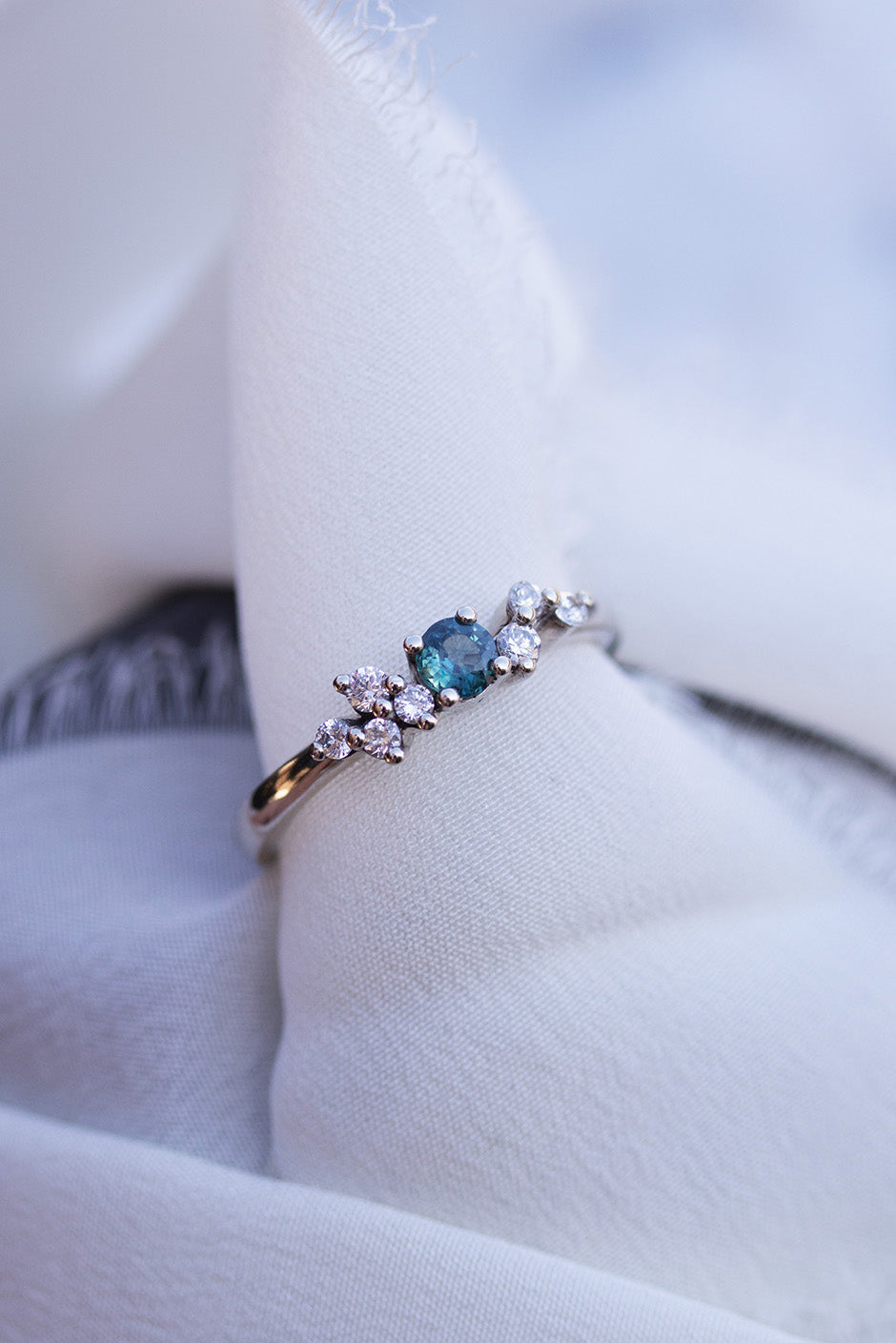 The ‘Lagos’ Sapphire Ring