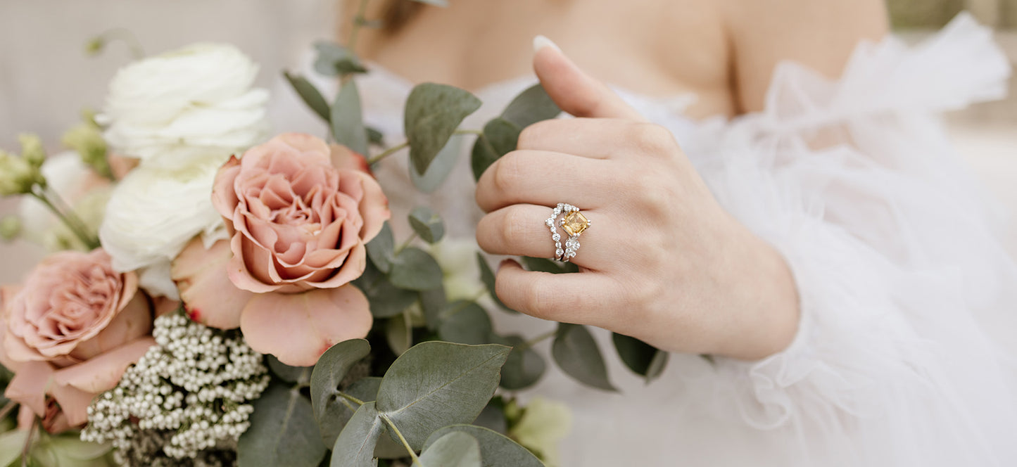 Design de anel de noivado